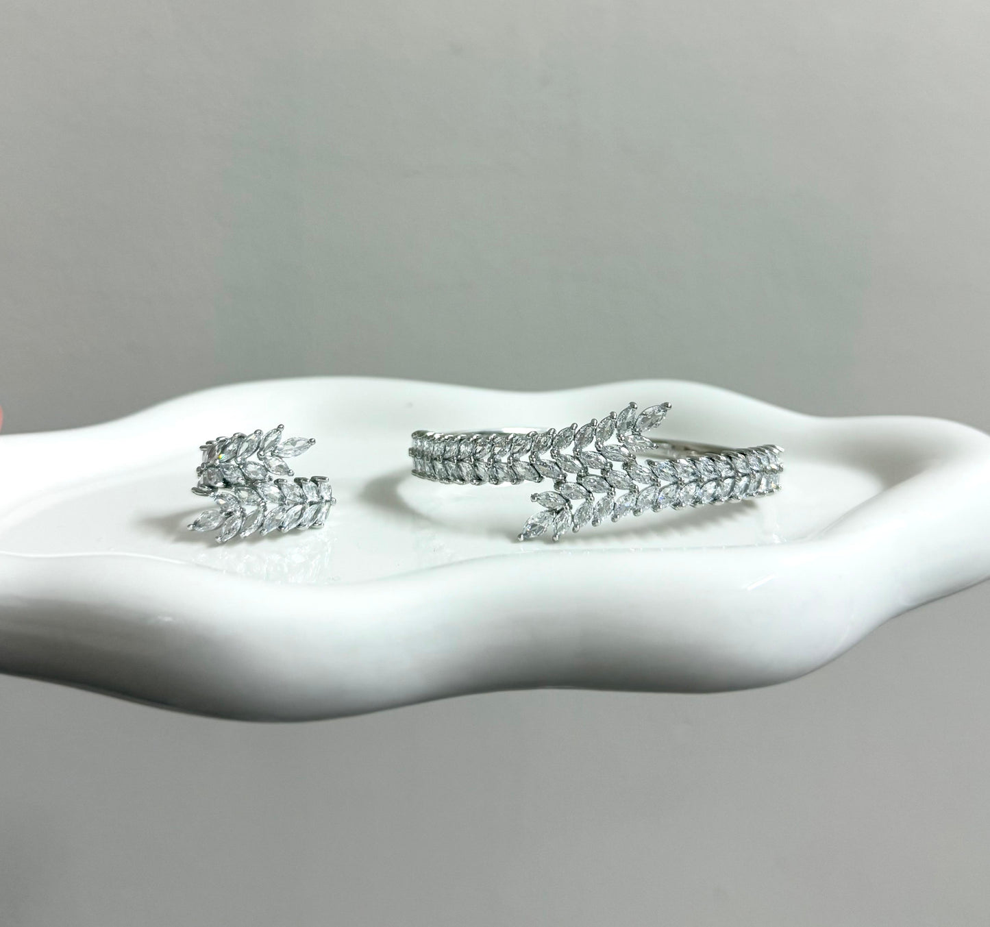 Bangle Bracelet & Ring Set