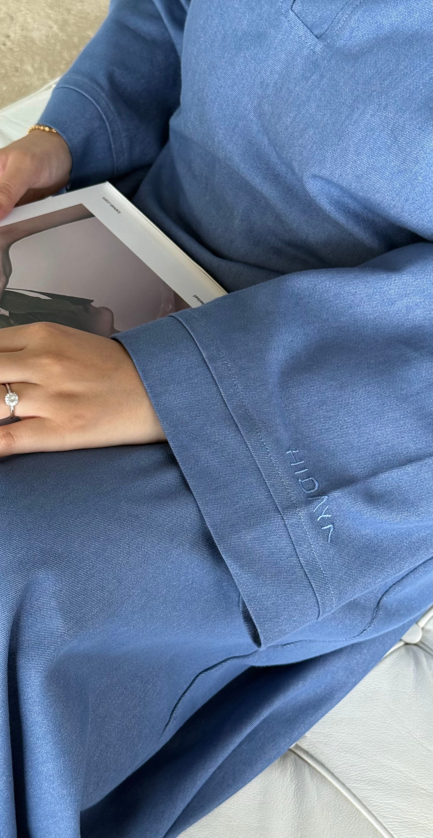 Denim Inspired Abaya