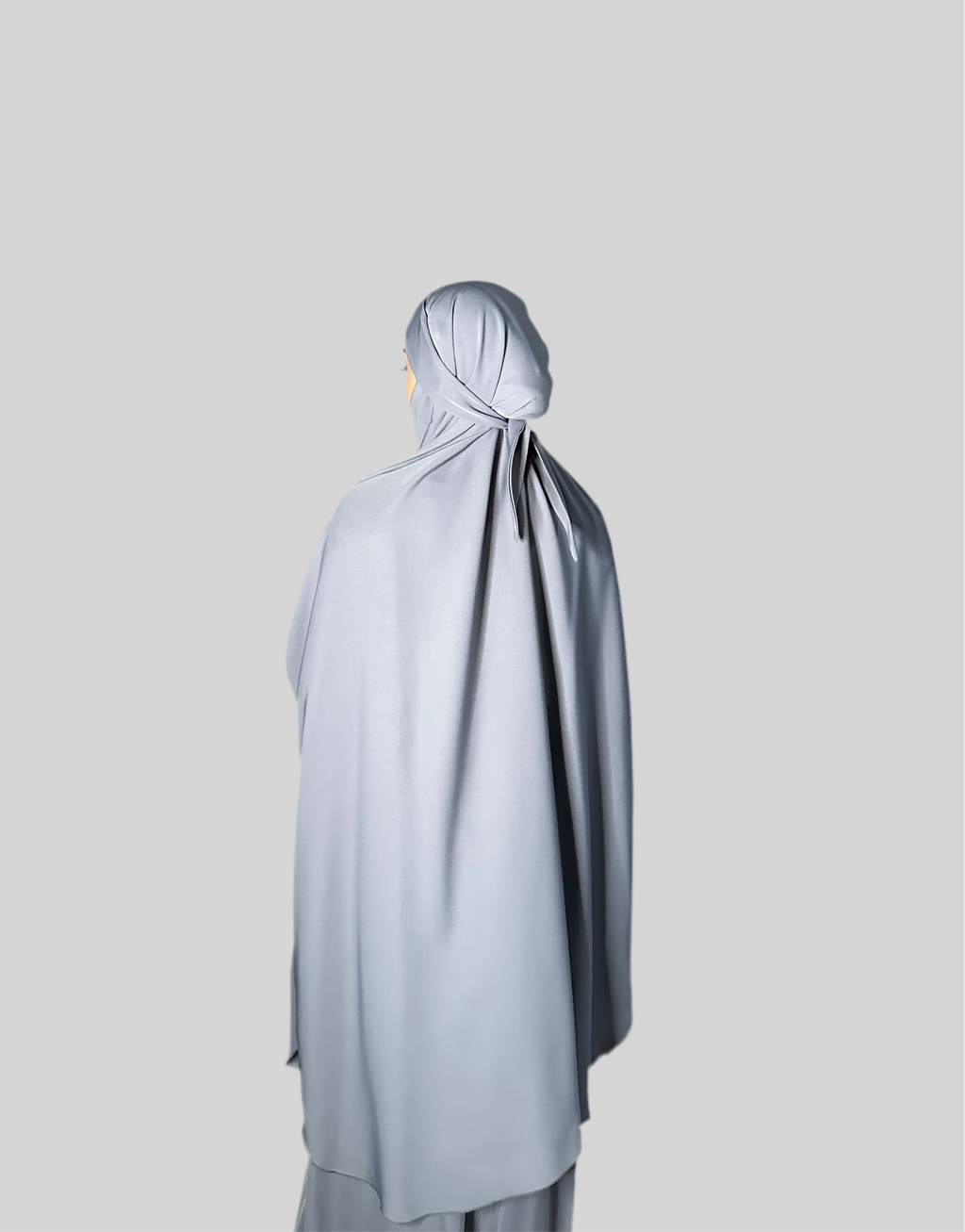 Jilbab Grey