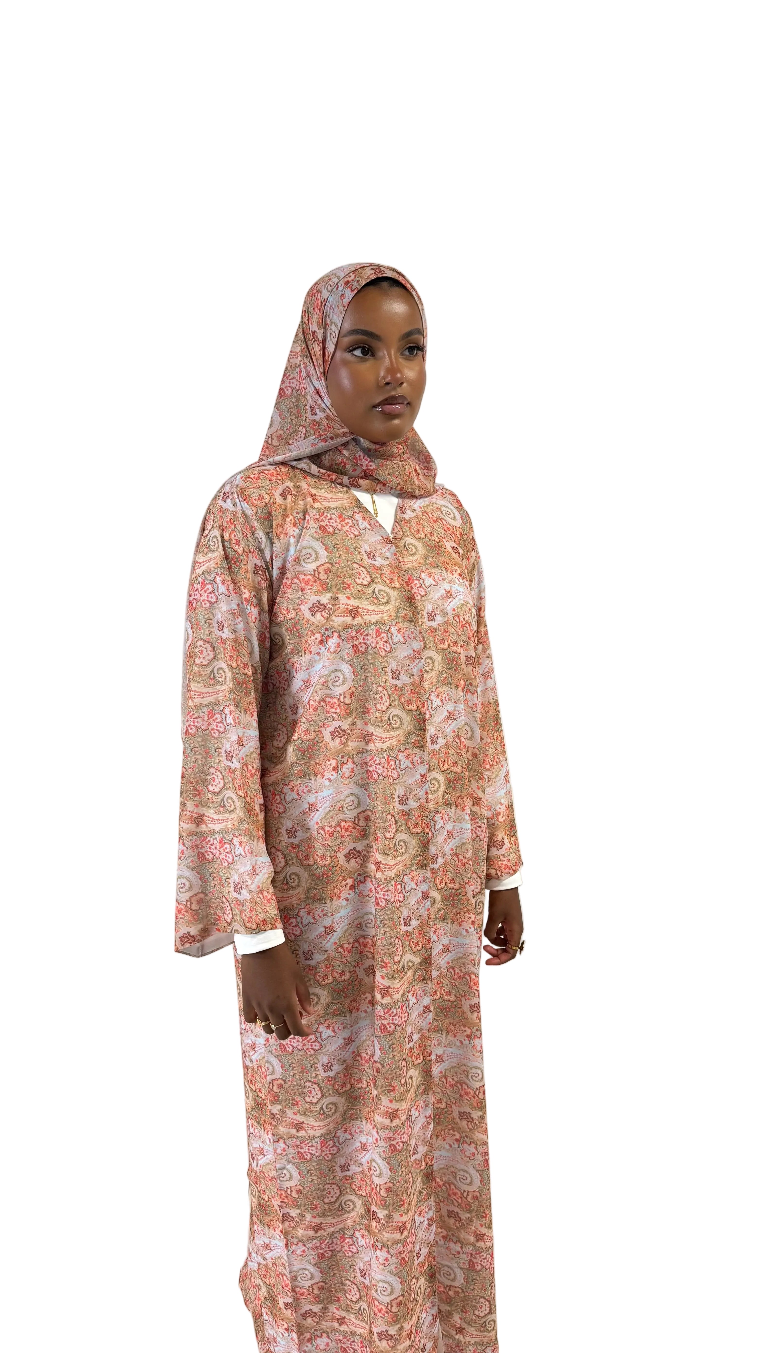 Summer Printed Abaya