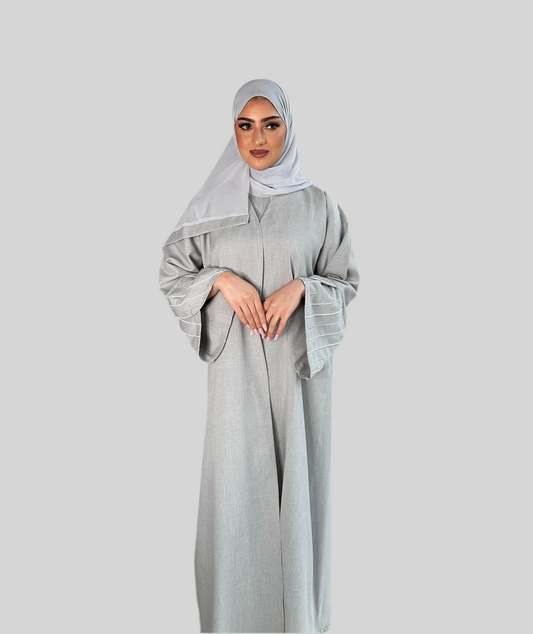 Luxury Pearl Abaya Nora