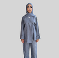 Linen Co-ord Set Egyptian Blue