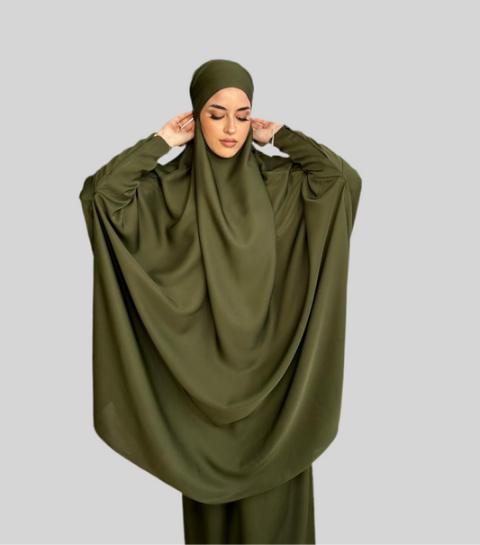 Jilbab Khaki