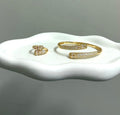 Bangle Bracelet & Ring Set